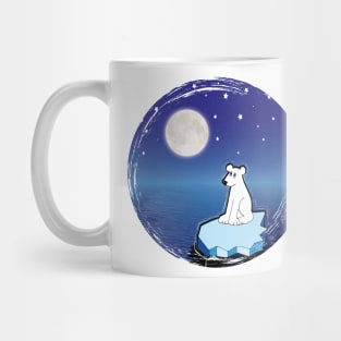 Polar Bear Moon Mug